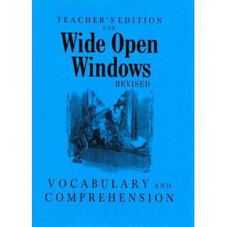 Level 5 - Wide Open Windows Vocabulary Answer Key