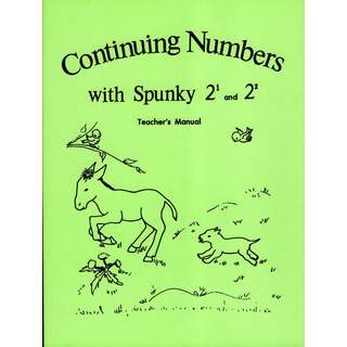 2nd Grade Teacher Book Continuing Numbers with Spunky