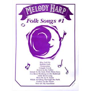 Folk Songs 1 - Melody Harp Music Packet