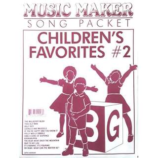 Children's Favorites 2 - Music Maker Music Packet
