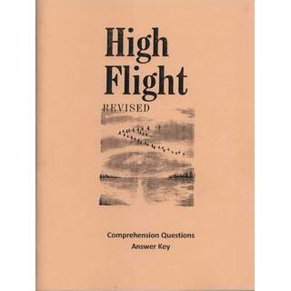 Level 7 - High Flight Comprehension Answer Key