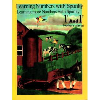 1st Grade Teacher Book Learning Numbers with Spunky