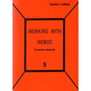 Working with Words 5 Teacher