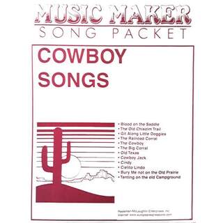 Cowboy Songs - Music Maker Music Packet